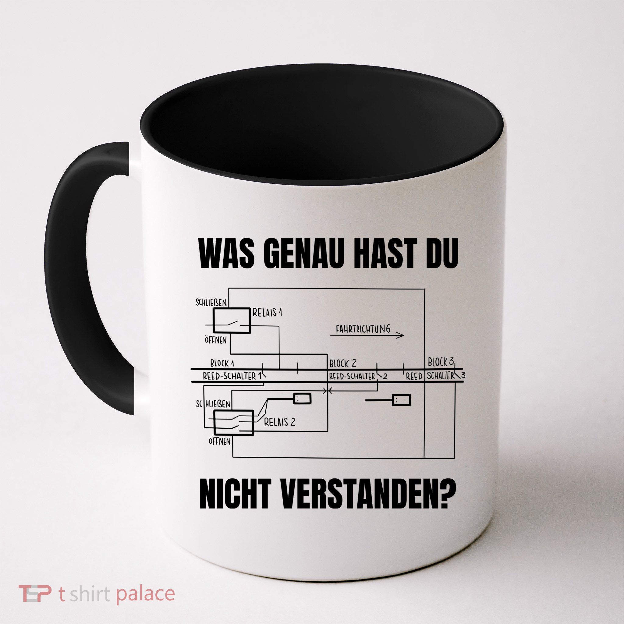 German Railway Diagram Coffee Mug
