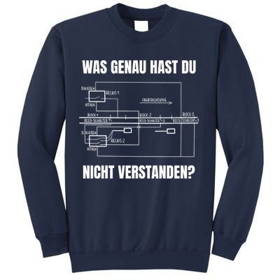 German Railway Diagram Sweatshirt