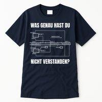 German Railway Diagram Tall T-Shirt