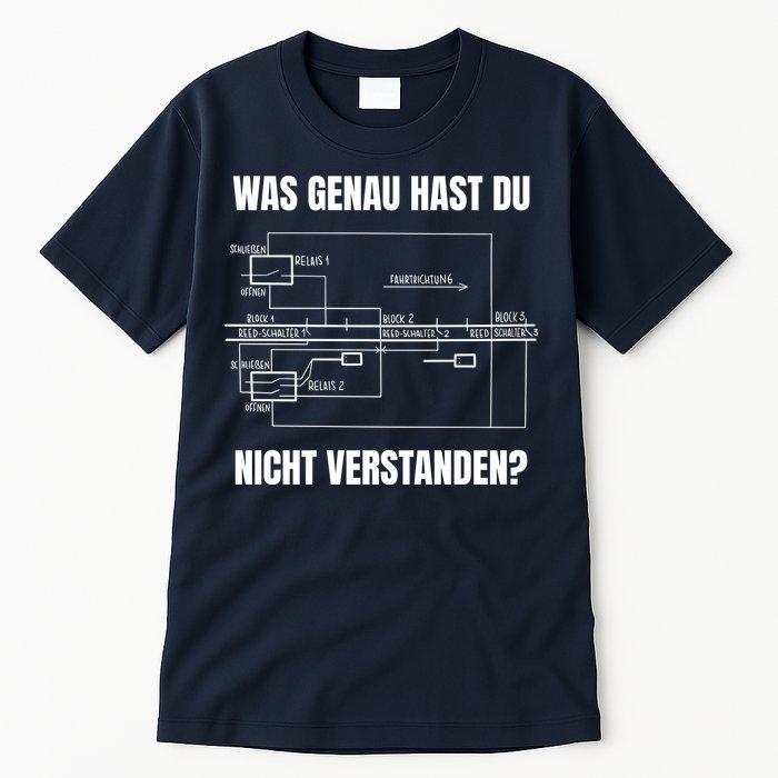 German Railway Diagram Tall T-Shirt
