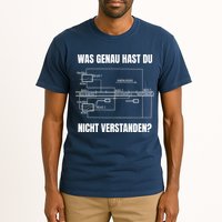 German Railway Diagram Tall T-Shirt