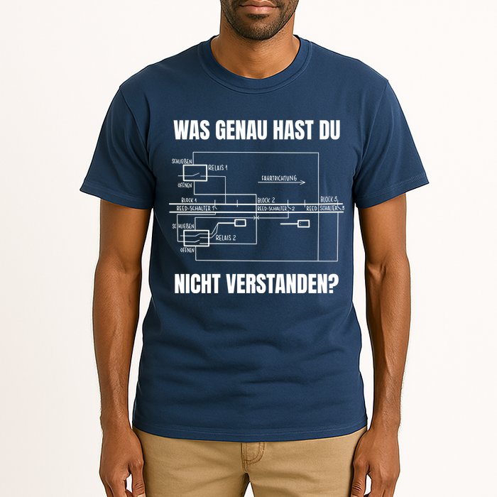 German Railway Diagram Tall T-Shirt
