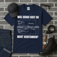 German Railway Diagram Tall T-Shirt
