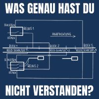 German Railway Diagram Tall T-Shirt