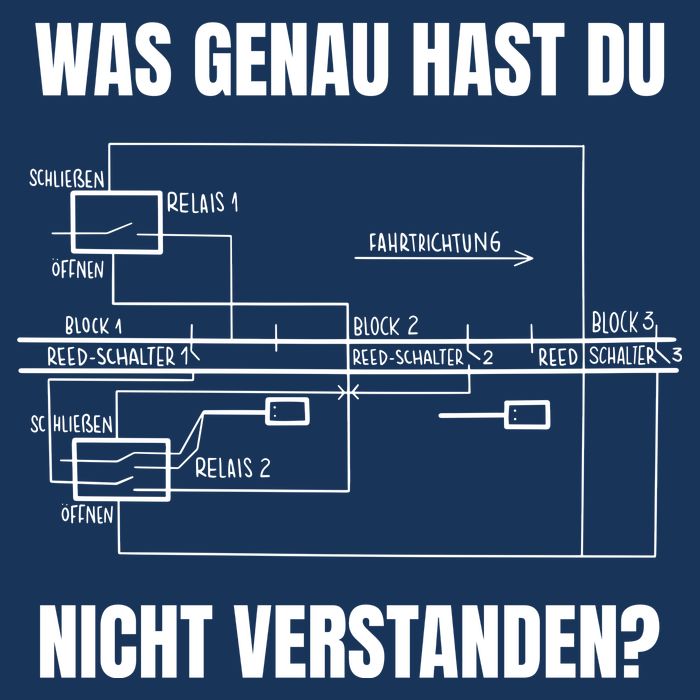 German Railway Diagram Tall T-Shirt