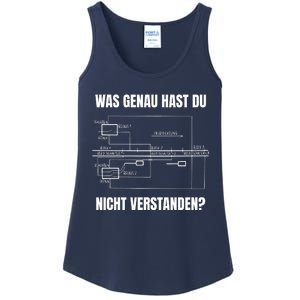 German Railway Diagram Ladies Essential Tank