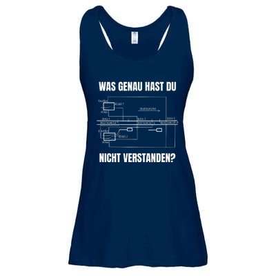 German Railway Diagram Ladies Essential Flowy Tank