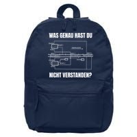 German Railway Diagram 16 in Basic Backpack