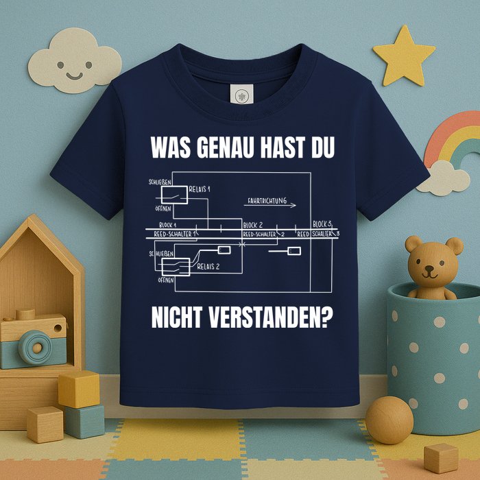 German Railway Diagram Toddler T-Shirt