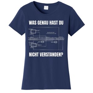 German Railway Diagram Women's T-Shirt