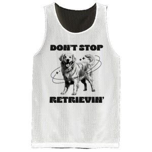 Golden Retriever DonT Stop Retrievin Dog Mom Dad Mesh Reversible Basketball Jersey Tank