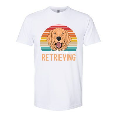 Golden Retriever Dont Stop Retrieving Gift Softstyle CVC T-Shirt