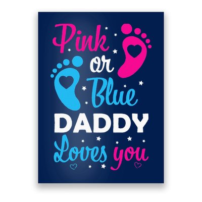 Gender Reveal Dad Daddy Father Family Poster