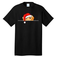 Golden Retriever Dog Christmas  Tall T-Shirt