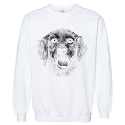 Golden Retriever Dog Garment-Dyed Sweatshirt