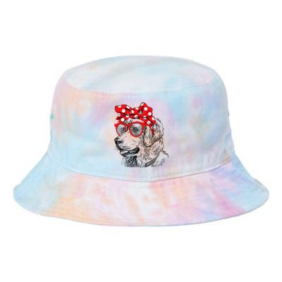 Golden Retriever Dog Mom Bandana Sunglasses Mother's Day Tie Dye Newport Bucket Hat