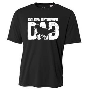 Golden Retriever Dad Dog Lover Dog Owner Cooling Performance Crew T-Shirt