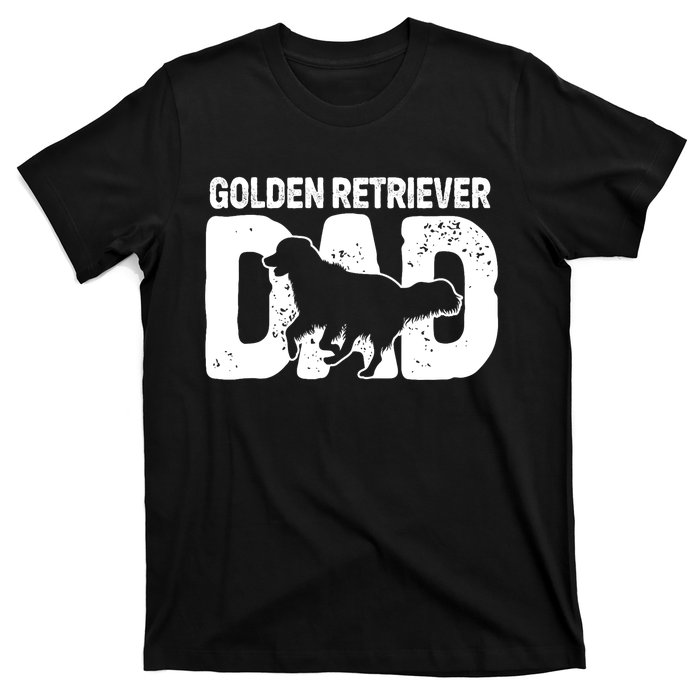 Golden Retriever Dad Dog Lover Dog Owner T-Shirt