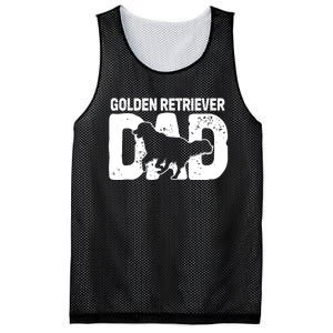 Golden Retriever Dad Dog Lover Dog Owner Mesh Reversible Basketball Jersey Tank