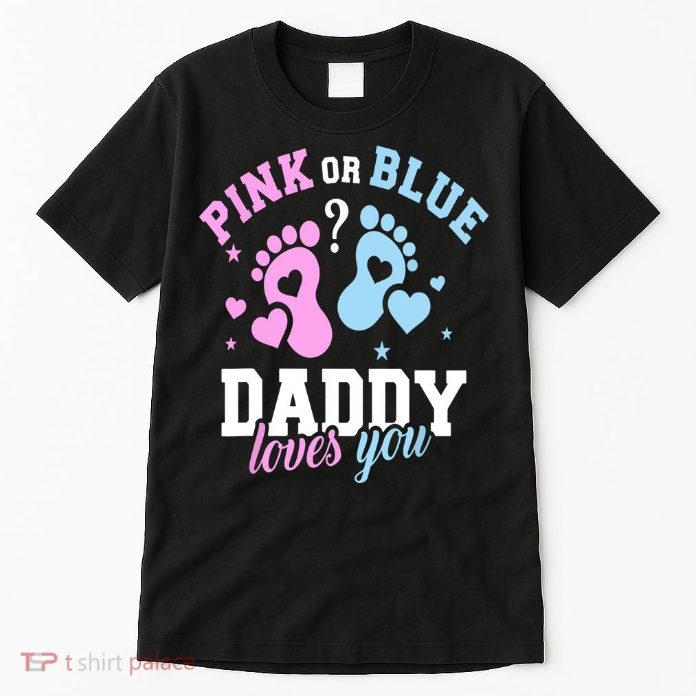 Gender Reveal Daddy Dad Tall T-Shirt