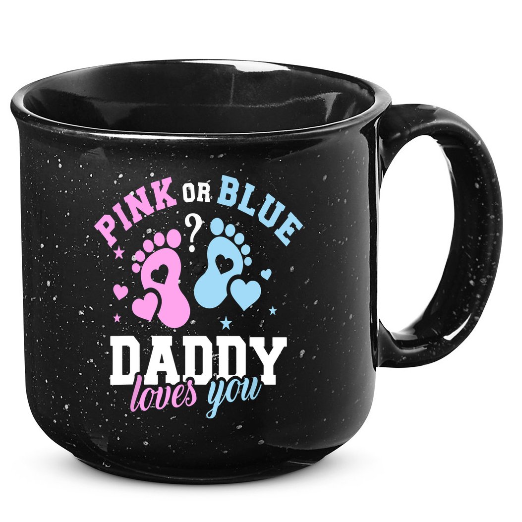 Gender Reveal Daddy Dad 15oz Campfire Ceramic Mug