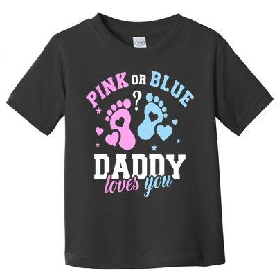 Gender Reveal Daddy Dad Toddler T-Shirt