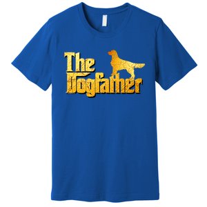 Golden Retriever Dad Gifts Golden Retriever Gift Premium T-Shirt