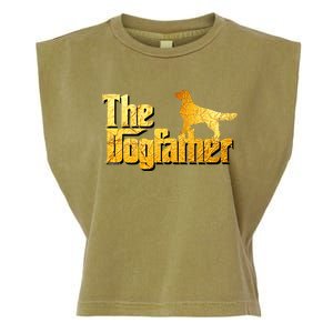 Golden Retriever Dad Gifts Golden Retriever Gift Garment-Dyed Women's Muscle Tee