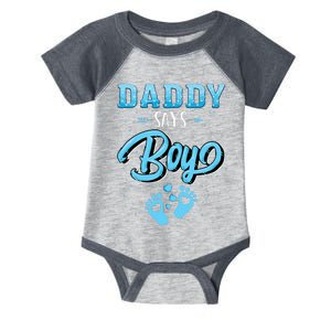 Gender Reveal Daddy Says Boy Baby Matching Family Set Infant Baby Jersey Bodysuit