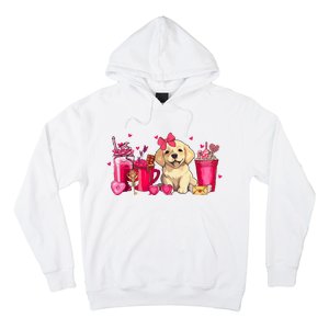 Golden Retriever Dog Valentines Day Coffee Latte Mugs Puppy Hoodie