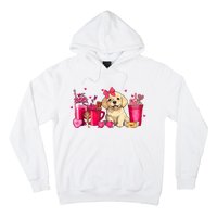 Golden Retriever Dog Valentines Day Coffee Latte Mugs Puppy Hoodie