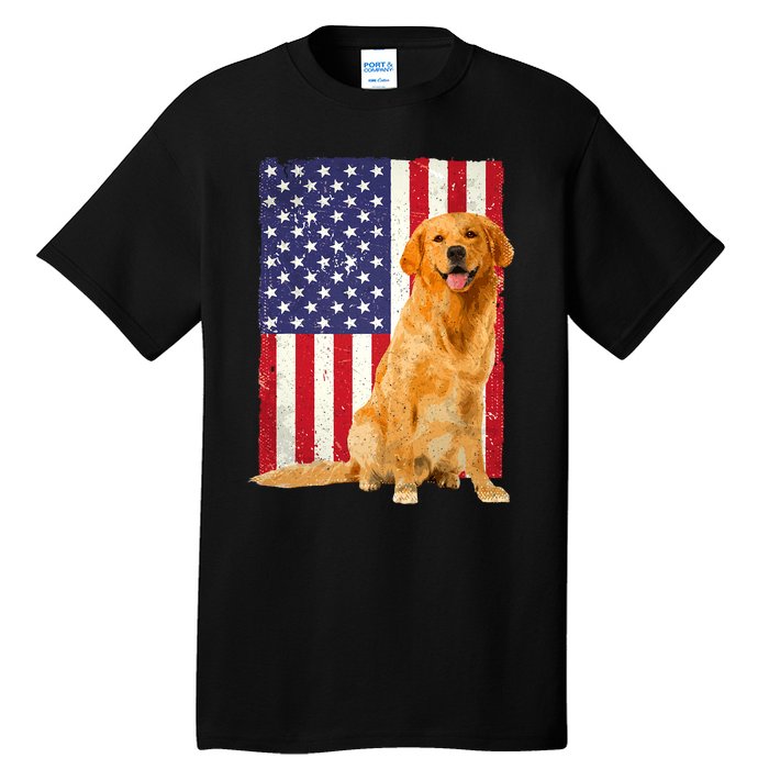 Golden Retriever Design For Golden Retriever Lover Tall T-Shirt