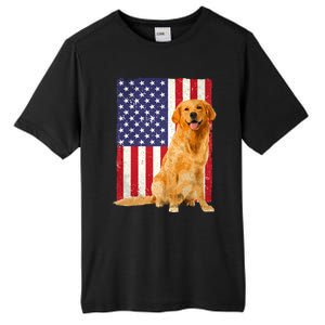 Golden Retriever Design For Golden Retriever Lover Tall Fusion ChromaSoft Performance T-Shirt