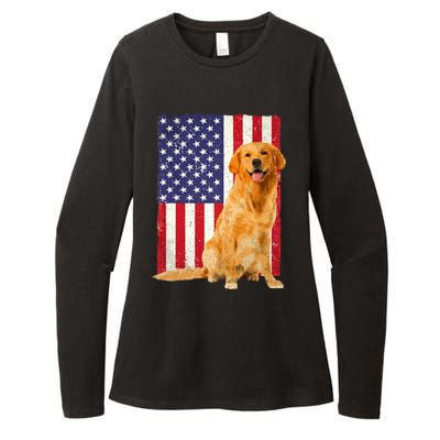 Golden Retriever Design For Golden Retriever Lover Womens CVC Long Sleeve Shirt