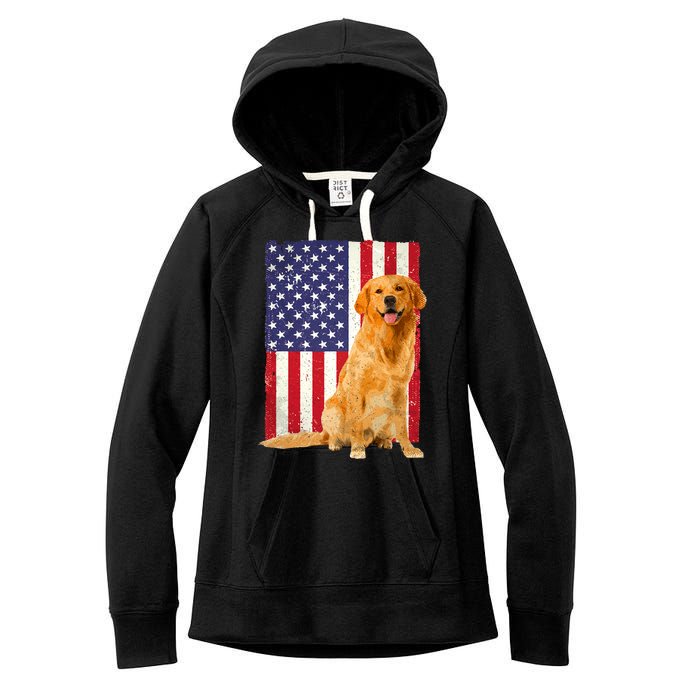 Golden Retriever Design For Golden Retriever Lover Women's Fleece Hoodie