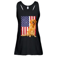 Golden Retriever Design For Golden Retriever Lover Ladies Essential Flowy Tank