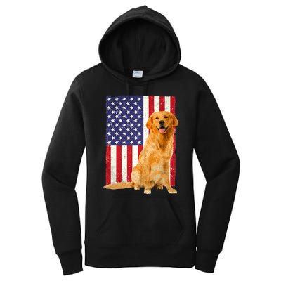 Golden Retriever Design For Golden Retriever Lover Women's Pullover Hoodie