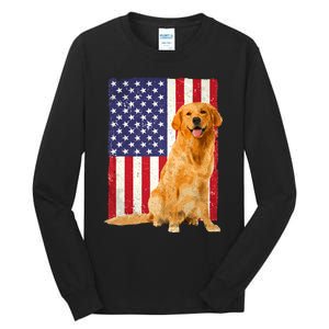 Golden Retriever Design For Golden Retriever Lover Tall Long Sleeve T-Shirt