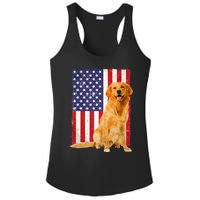 Golden Retriever Design For Golden Retriever Lover Ladies PosiCharge Competitor Racerback Tank