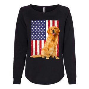 Golden Retriever Design For Golden Retriever Lover Womens California Wash Sweatshirt