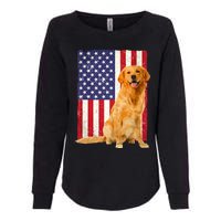 Golden Retriever Design For Golden Retriever Lover Womens California Wash Sweatshirt