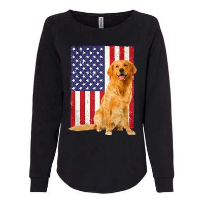 Golden Retriever Design For Golden Retriever Lover Womens California Wash Sweatshirt