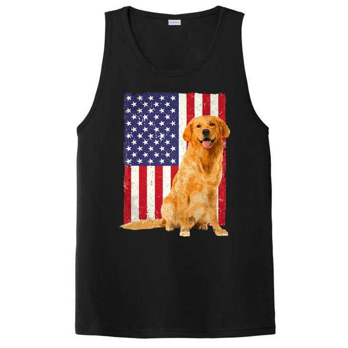 Golden Retriever Design For Golden Retriever Lover PosiCharge Competitor Tank