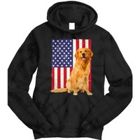 Golden Retriever Design For Golden Retriever Lover Tie Dye Hoodie