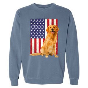 Golden Retriever Design For Golden Retriever Lover Garment-Dyed Sweatshirt