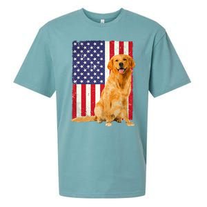 Golden Retriever Design For Golden Retriever Lover Sueded Cloud Jersey T-Shirt