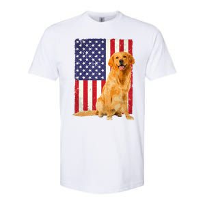 Golden Retriever Design For Golden Retriever Lover Softstyle CVC T-Shirt