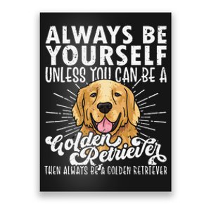 Golden Retriever Dog Lover Tee, Golden Retriever Poster