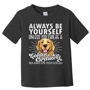 Golden Retriever Dog Lover Tee, Golden Retriever Toddler T-Shirt