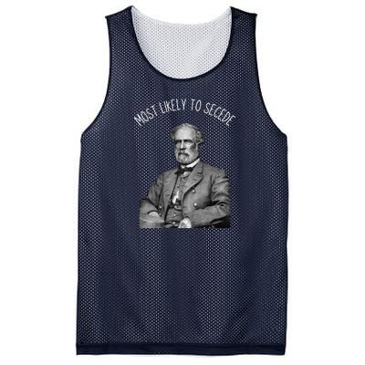 General Robert E. Lee Most Likely To Secede Mesh Reversible Basketball Jersey Tank